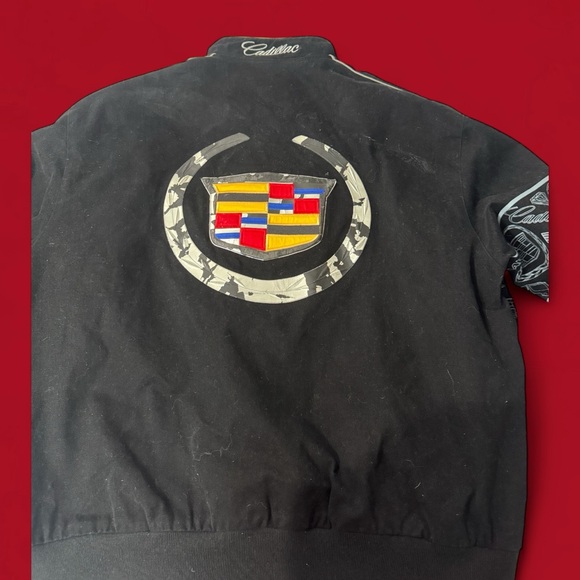 Vintage Cadillac Escalade Jeff Hamilton racing bomber jacket - Picture 5 of 7